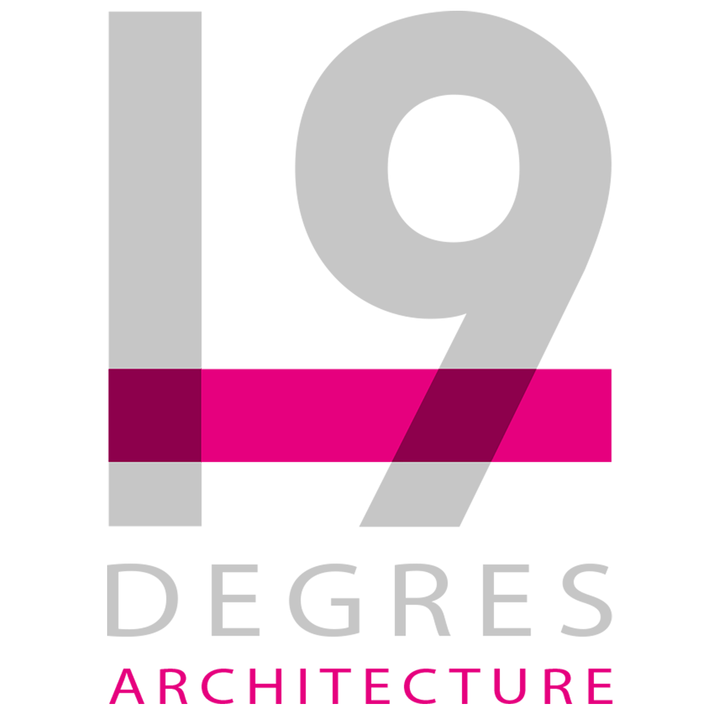 Logo agence 19 degrés architecture.
